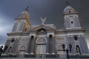 Catedral en Santiago de Cuba, 2016